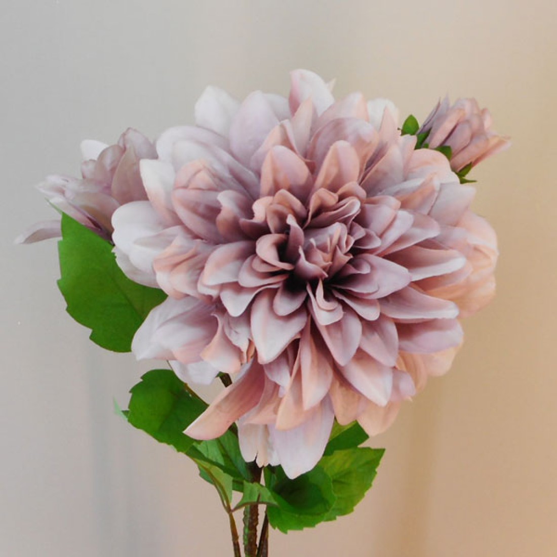 Alicia Luxury Dahlia Dusky Pink 93cm Artificial Flowers